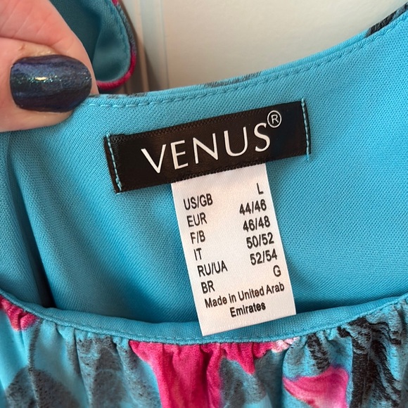 Venus Floral Sleeveless Maxi Mermaid Dress - Picture 12 of 12